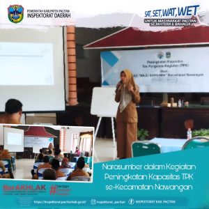 Peningkatan Kapasitas Tim Pengelola Kegiatan oleh BKAD Maju Bersama Kecamatan Nawangan